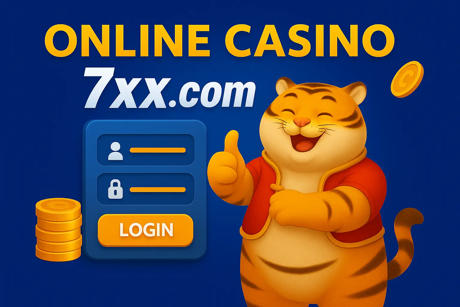 Criar uma nova Conta no plataforma 7xx.com